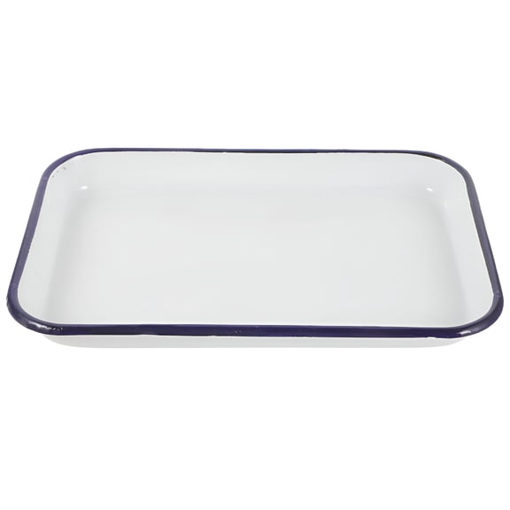 ACDANC 2026 New Baking Pan Biscuits Wear-Resistant Oven Tray Bread for Kitchen Pizza Ceramic Saucepan, for Baking Bread, Pizza, Biscuits, Casseroles, Cooking, Kitchen Use