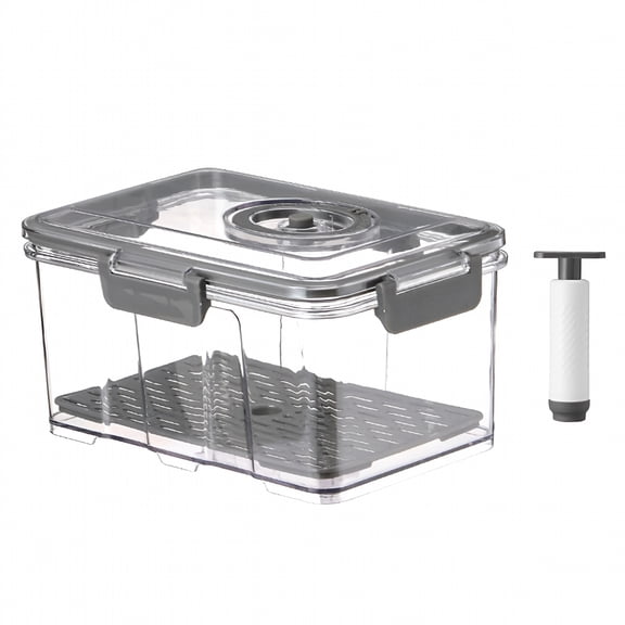 ACDANC 2026 New Bread Box Bread Boxes for Kitchen Counter Airtight,Time Recording Bread Storage Container with Lid,Bread Container Boxes with Vacuum Pump,Bread Keeper for Homemade Bread,Toast,Bagel