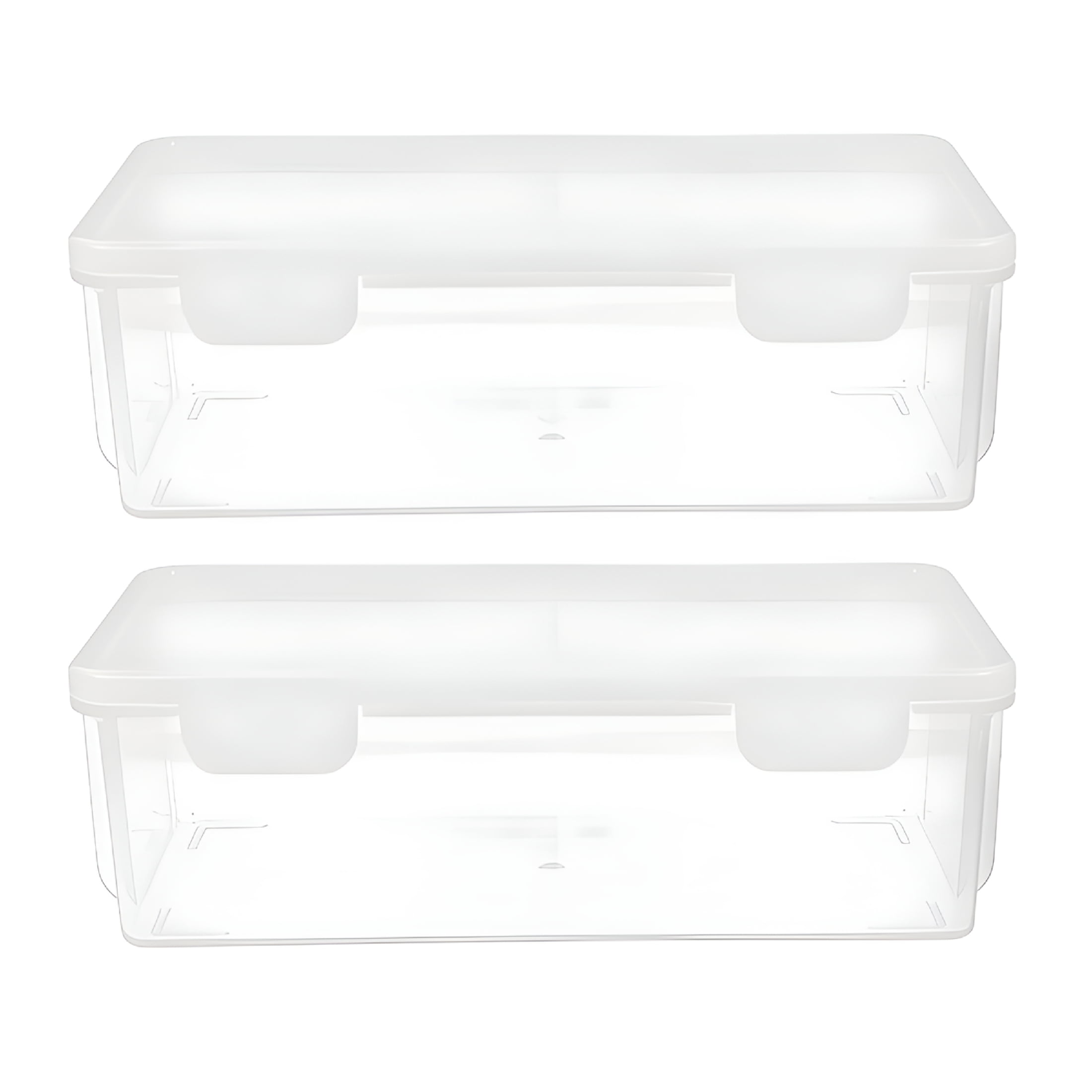 ACDANC 2026 New Bread Loaf Container 2Pcs Airtight Plastic Food Storage ...