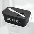 thumbnail image 1 of ACDANC 2026 New Butter Dish with Lid for Fridge Or Countertop,Sealed Storage Container for Cheese and Spread,Durable Plastic Tray Box,Kitchen Organization Tool Cheese Storage, 1 of 7