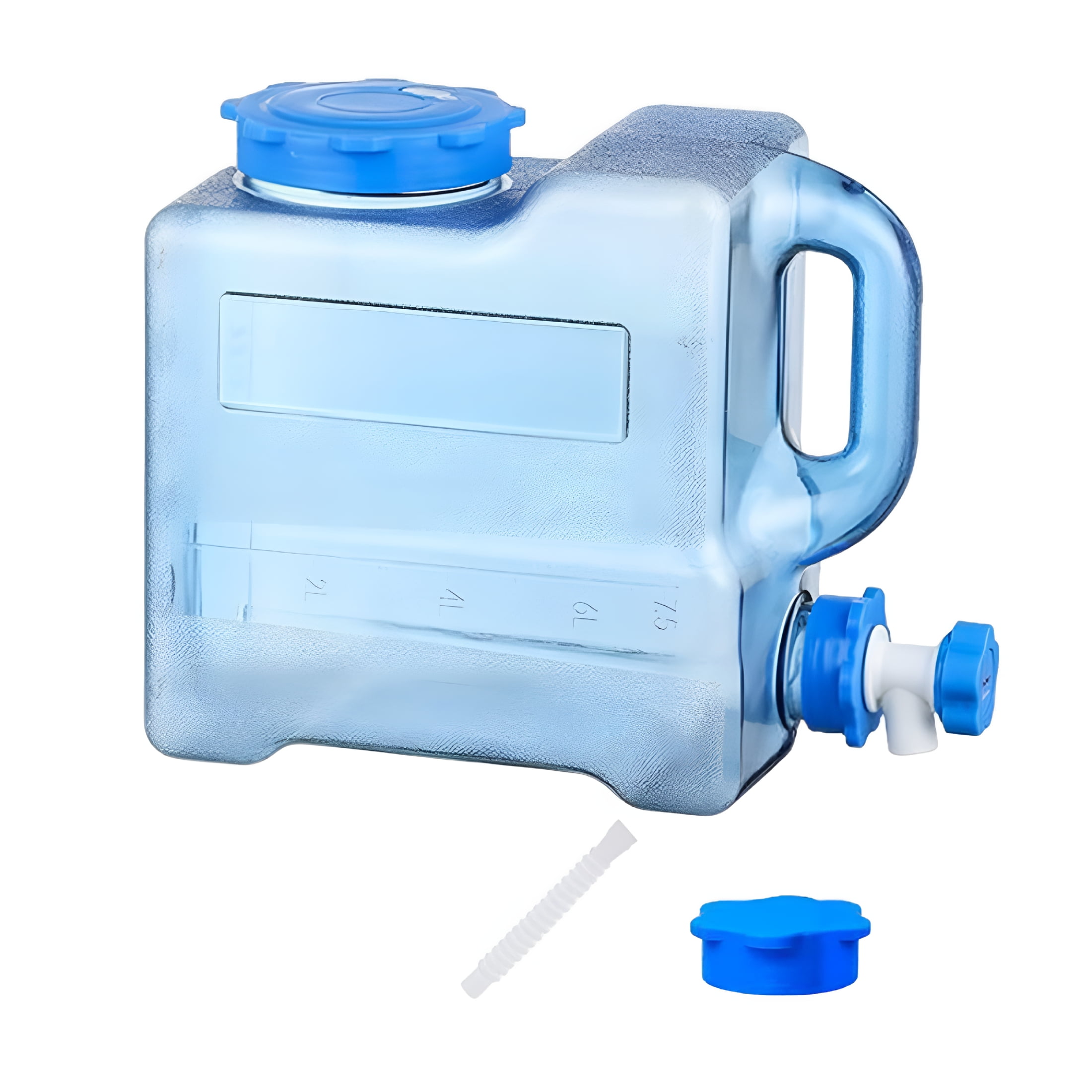 ACDANC 2026 New Camping Water Container with Faucet No Leakage Large Water Storage Jug Water Carrier for Rv Handwashing Emergency Backpacking 7.5L