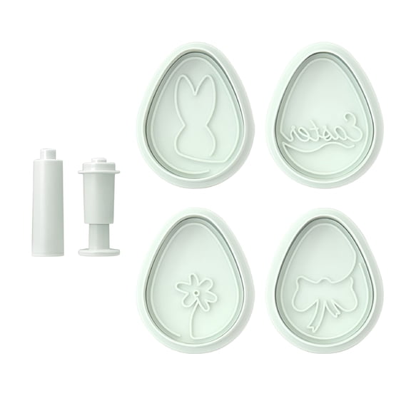 ACDANC 2026 New Cartoon Cookie Molds Easters Cookie Cutters Set Cookie Cutters Cookie Molds Plastic Material Baking Supplies for Easters Cookie Cutters Variety Pack