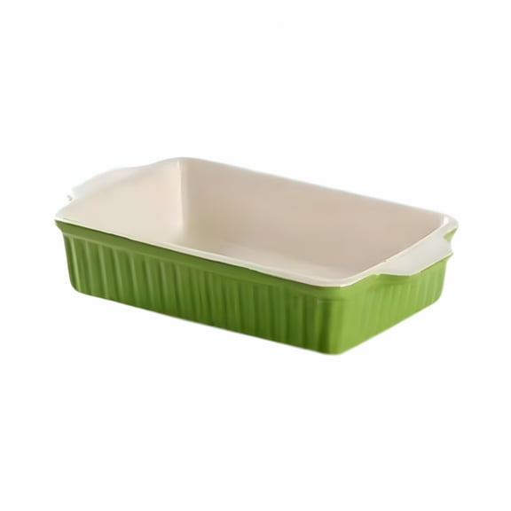 ACDANC 2026 New Ceramic Bakeware Casserole Dishes for Oven for Barbecues Camping Restaurants Rectangular for Home,Kitchen,Picnic,Bbq,Party