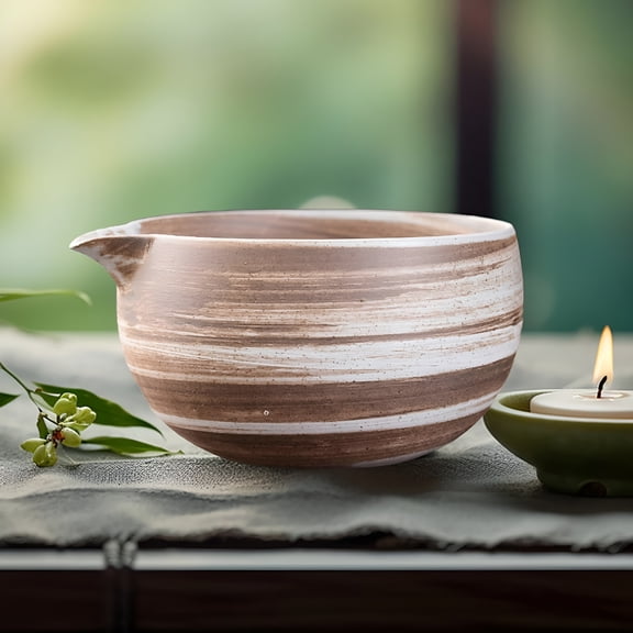 ACDANC 2026 New Ceramic Matcha Bowl Porcelain Matcha Mixing Bowl for Friends Beginner Family Style, for Tea Ceremony, Home, Kitchen, Matcha Preparation, Gifting.