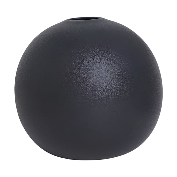 ACDANC 2026 New Ceramic Round Flower Vase Plant Pot Holder Table Centerpiece Desk Planter Bud Vase for Living Room Bouquet Artificial Flowers 11Cmx10.5Cm