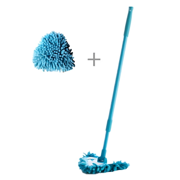ACDANC 2026 New Chenille Car Washing Mop Bathroom Kitchen Floor Wall Cleaning Tool Accessory, for Car Interior, Windows, Countertops, Tiles, Shower Walls, Kitchen Surfaces.