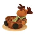 thumbnail image 1 of ACDANC 2026 New Christmas Gift Candy Basket Merry Christmas Decoration for Navidad Xmas Snowman Snack Candy Storage Baskets New Year Decor New Year Gift Basket, 1 of 7