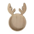 thumbnail image 1 of ACDANC 2026 New Christmas Tray Gift Ideas Decorative Xmas Platters Serving Dish Wooden Snack Charcuterie Board for Christmas Veggie Trays Food Cheese Boards Festive Plate Holiday Fruit Cookie Tray, 1 of 7