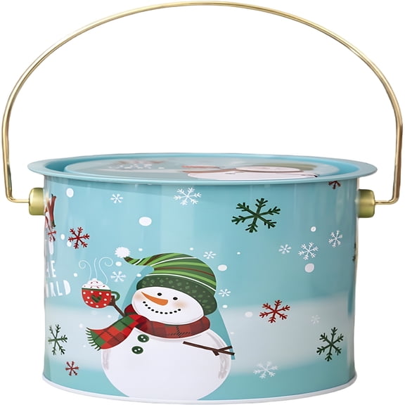 ACDANC 2026 New Christmas Vintage Cookies Jar,Airtight Containers with Lids for Kitchen Counter Storage,Holiday Gift Tin Boxes for Snacks Candy Biscuits Large Capacity Christmas Tins with Lids