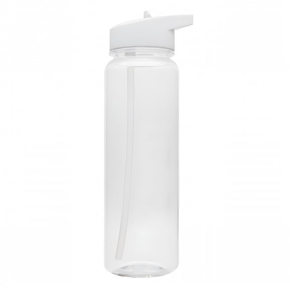 ACDANC 2026 New Clear Water Bottle with Lid and Straw 750Ml 26Fl Oz Portable Sports Water Bottle Ps Plastic Water Bottle for Biking Gym Yoga Clear Water Bottles