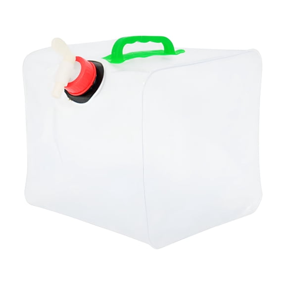 ACDANC 2026 New Collapsible Water Container with Spigot, Bpa Free Collapsible Water Container with Spigot, Large Capacity Portable Folding Four Corner Water Storage Bag for Outdoor Hiking Hurricane