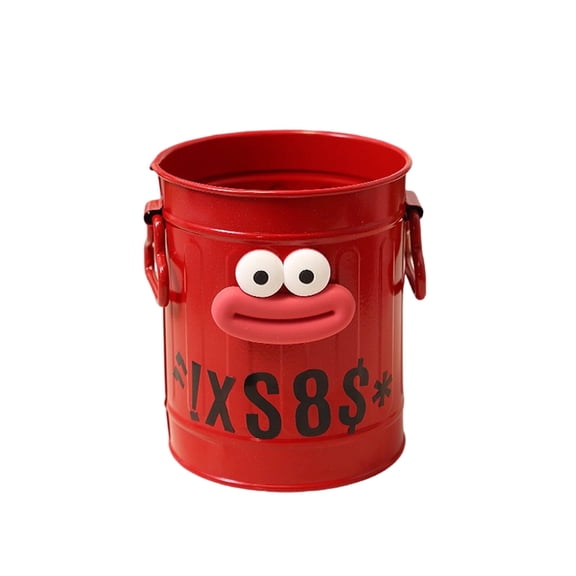 ACDANC 2026 New Compost Bin Kitchen,Quirky Design Kitchen Composter,Desk Ornament Countertop Compost Bin for Kitchen,Countertop,Office,Red