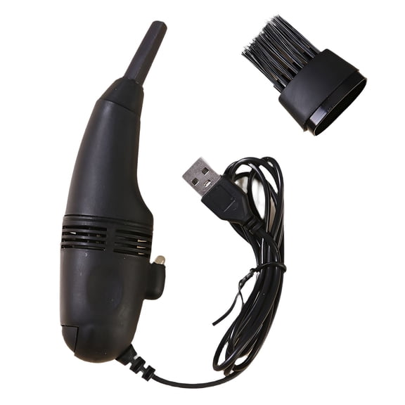 ACDANC 2026 New Computer Duster Portable Dusting Brush Desk Vacuum Versatile Cleaning Tool Desk Vacuum Cleaner Mini for Keyboard Desk Black