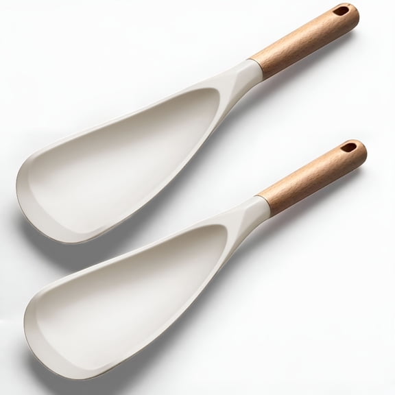 ACDANC 2026 New Cooking Spoon for Nonstick Cookingwares,Multifunction Spatula Cooking Spoon Silicone Spoons for Cooking,Silicone Spoon for Mixing,Scoop,And Scrape,11.4"