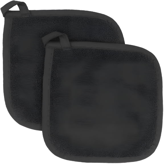 ACDANC 2026 New Cotton Terry Cloth Pot Holder Set,Kitchen Hot Pad,2-Pack for Handling Hot Cookware, Baking, Cooking, Kitchen Use, Oven Protection, Stovetop Use.