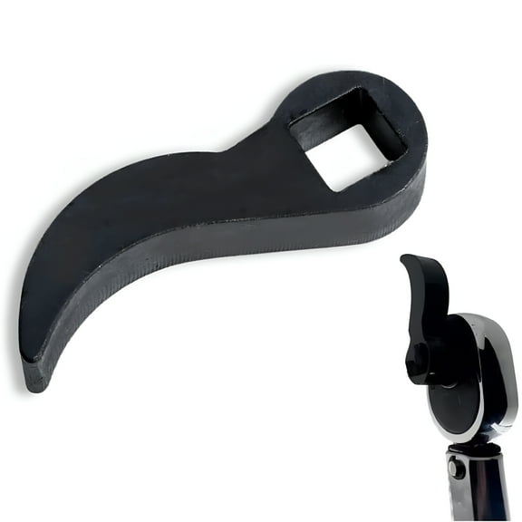 ACDANC 2026 New Crowbar Adapter Head Tools,Adjustable Angle Head Drop Forged Steel Pry Bar Fits 3/8Ratchet,3.75"X.6"Ultra Compact Pry Bar for Tight Spaces,Toughest Tasks with Ease-Leverage Design
