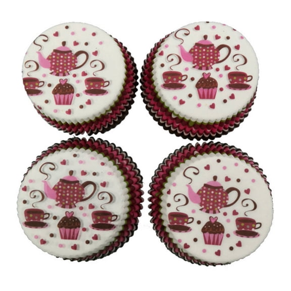 ACDANC 2026 New Cupcake Liners for Baking Rectangular Chocolate Stainless Steel Silicone Cake Mini Cupcake & Muffin Cups for Baking Cupcakes Muffins Birthday Parties Dessert Preparation