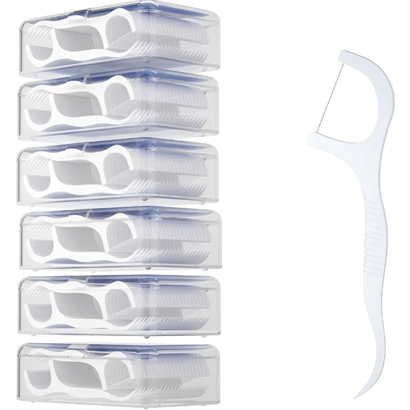 ACDANC 2026 New Dental Floss Picks 500 Count Tooth Picks Flossers Gen 3 Toothpicks Sticks to Remove Plaque & Protect Gums for Adults & Kids Teeth Cleaning Flossing Picks