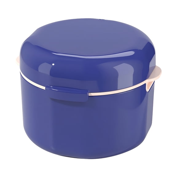 ACDANC 2026 New Denture Bath Case, False Teeth Container for Travel Cleaning, Denture Case, Portable Denture Cups, Retainer Cleaner Case, for Soaking Cleaning Dentures and Storage