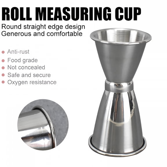 ACDANC 2026 New Double Jigger,Shot Glass Measuring Cup,Stainless Steel Cocktail Jigger,Jigger for Bartending,Beautiful Double Cocktail Bar Tools for Bar Home Bartender Party Wine Drink