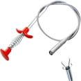 thumbnail image 1 of ACDANC 2026 New Drain Snake,Drain Clog Remover - Gutter Cleaning Tools for Toilet,Sewer,Shower,Kitchen,Bathroom,Tub Clogged Drains Opener Cleaning Tool,Flexible Grabber Claw Pick Up Reacher (24 Inch), 1 of 4