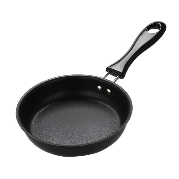 ACDANC 2026 New Egg Frying Pan 4.7",Non Stick Frying Pan with Heat-Proof Handle,Mini Cast-Iron Egg Pan Designed for Cooking Eggs and Pancakes,All Stove Surfaces Are Compatible,Non Toxic