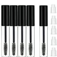 thumbnail image 1 of ACDANC 2026 New Empty Mascara Tubes and Wand for Castor Oil Dispenser Eyebrow/Eyelash Applicator Brush Spoolies with Tube Travel Refillable Cosmetic Containers Bottles, Black 10 Ml 5 Pack, 1 of 4
