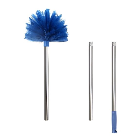 ACDANC 2026 New Extendable Cobweb Duster with Extension Pole,Fan Cleaner Duster for Ceiling with Long Handle,Spider Web Brush Cleaning Kit for High Reach,Furniture,Indoor and Outdoor Use