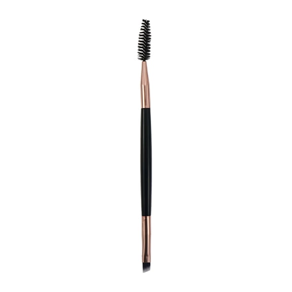 ACDANC 2026 New Eyebrow Brush - Eyebrow Brush Comb for Eyebrow Color - Angled Eyebrow Brush Beauty Makeup Brush for Home, Salon, Travel, Daily, Rose Gold & Black