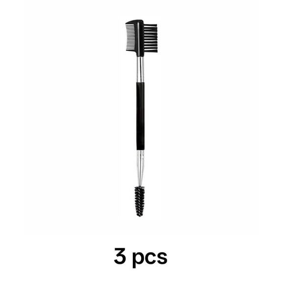 ACDANC 2026 New Eyelash Comb,Double-Head Design Eyelash Brush,Eyebrow Grooming Brow Brush for Makeup,Beauty,Eyelash Styling,Eyebrow Shaping Black