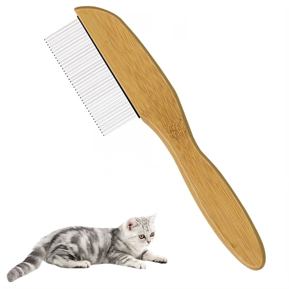 ACDANC 2026 New Flea Comb,Stainless Steel Cat Flea Comb,For Long Hair ...