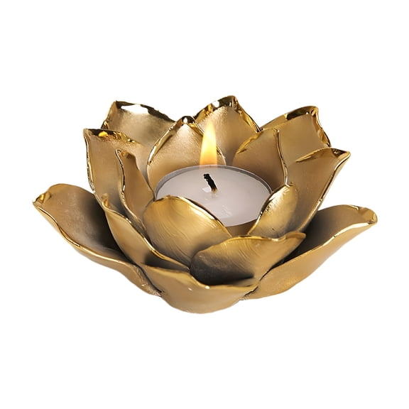 ACDANC 2026 New Flower Candle Holder Ceramic Tea Light Holders Candlestick Stand Table Decor for Home Wedding Dining Table Centrepieces