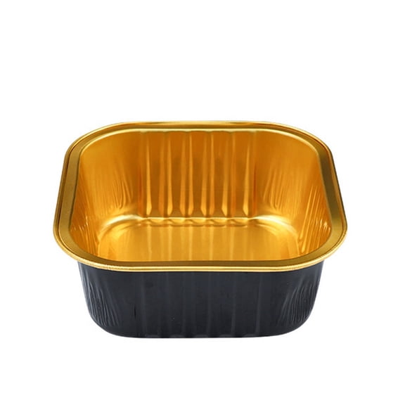 ACDANC 2026 New Foil Pans,Rectangular Chocolate,Frozen Flower Molds Easy Demolding with Lid,Multi Colored Mini Cake Pans for Easy Baking & Packing