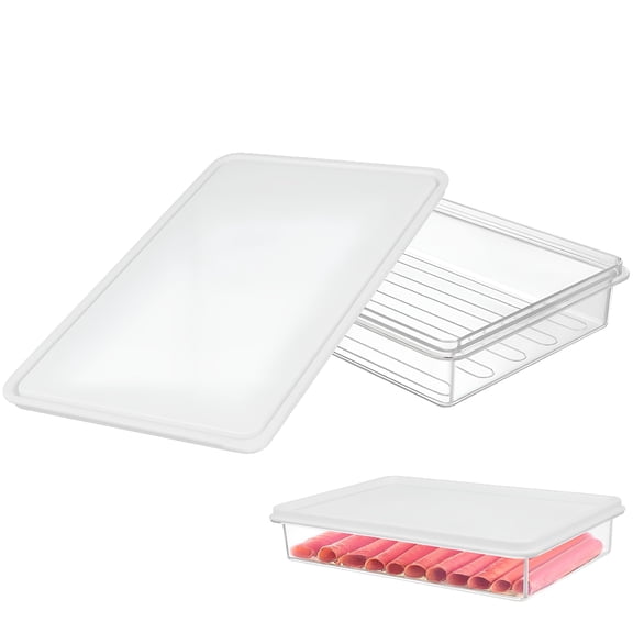ACDANC 2026 New Food Storage Container Bacon Saver Refrigerator Food Container Bacon Keeper Box for Kitchen, Home, Pantry
