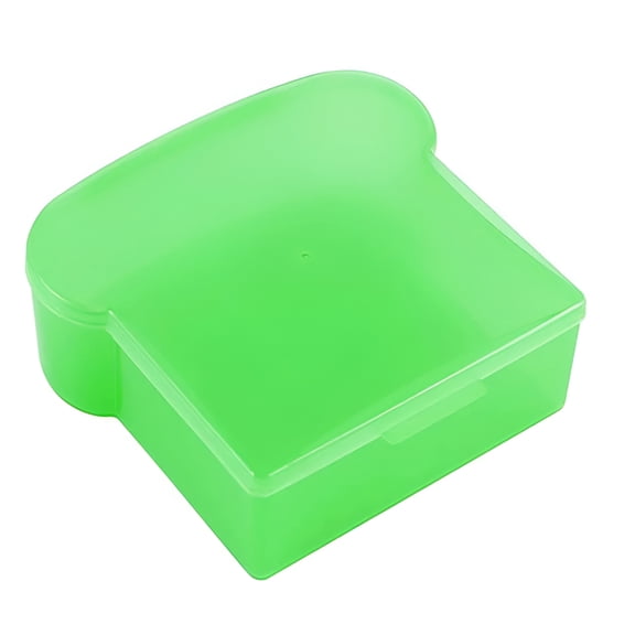 ACDANC 2026 New Food Storage Kitchen Essentials,Bread Shape Sandwich Box Green,Bread Shape Sandwich Box*1,Kitchen Containers