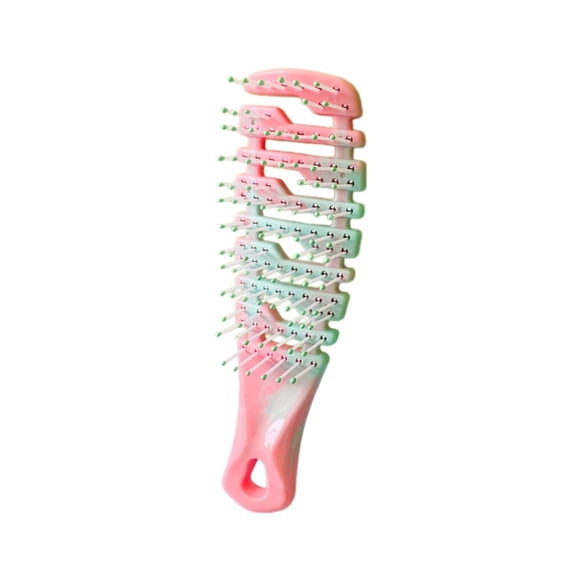 ACDANC 2026 New Hair Brush Louvered Dry-Wet Bent Wide Tooth Comb Anti-Static Ergonomic Head Massager Scalp,Two-Tone for Hair Care, Detangling, Wet Or Dry Hair, Scalp Massage, Daily Grooming.