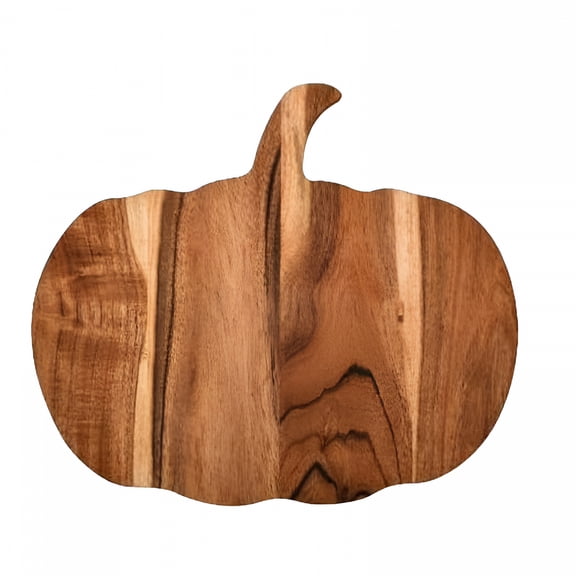 ACDANC 2026 New Halloween Pumpkin Shaped Wood Cutting Board for Kitchen Decor,Charcuterie Boards Gothic Cutting Boards with Handle,Charcuterie Wooden Boards,Serving Platter (Pumpkin Board 12"Lx13"W)