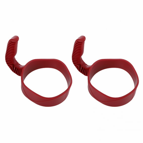 ACDANC 2026 New Handle for Tumblers 30Oz,For Stainless Steel Insulated Coffee Travel Mug,Non-Slip Handle Travel Cup Holder (Red) for Travel,Outdoor Activities,Commuting,Hiking,Camping