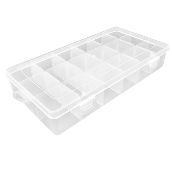 ACDANC 2026 New Home Storage 18 Compartments Divided Snack Box with Lid Stackable Fruit and Vegetable Container with 18 Small Detachable Boxes for Travel Snacks Candy Spices
