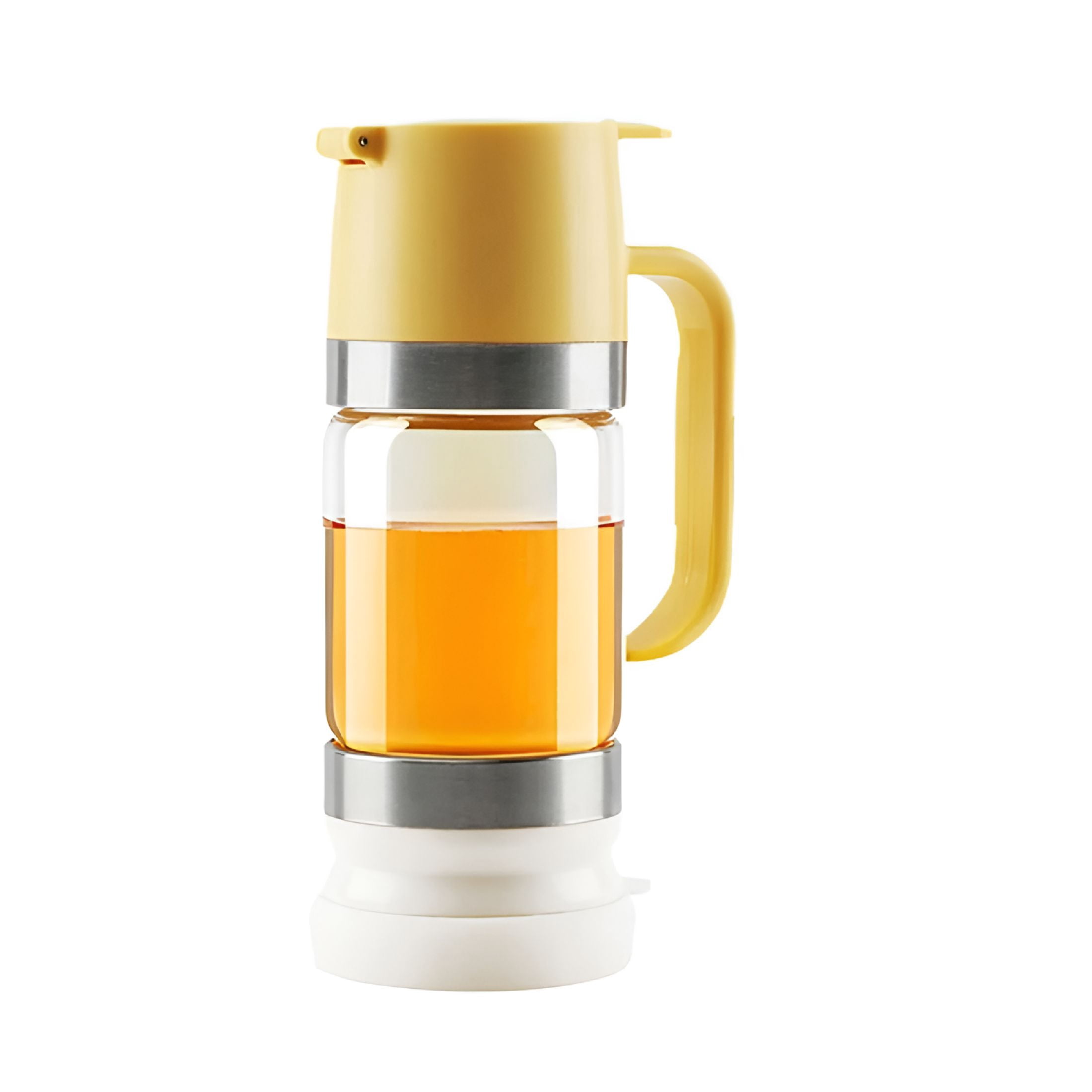 ACDANC 2026 New Honey Dispenser Pot,Honey Dispenser No Drip with Handle,Coffee Syrup Dispenser for Coffee Bar,Syrup Dispenser,Honey Pot,Honey Jars for Honey and Syrup