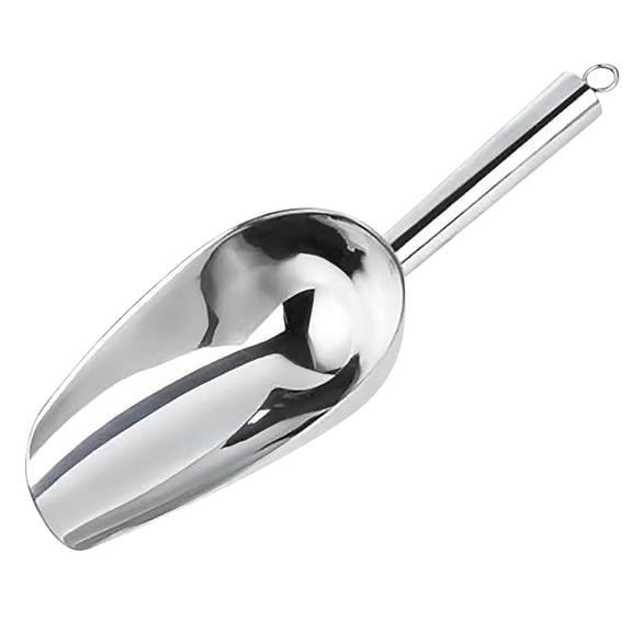 ACDANC 2026 New Ice Scoop,Stainless Steel Shovel Scoops Kitchen Utility Scoops Set,Bar Ice Scooper for Ice Maker Freezer Coffee Bean Food Candy Flour Popcorn Round Bottom Scoopers for Food