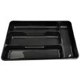 thumbnail image 1 of ACDANC 2026 New Kitchen Flatware Storage Tray Cutlery Organizer Box Utensil Drawer Organizer Container (Black), for Organizing Knives, Forks, Spoons, Kitchen Tools, Keeping Drawers Tidy, 1 of 4