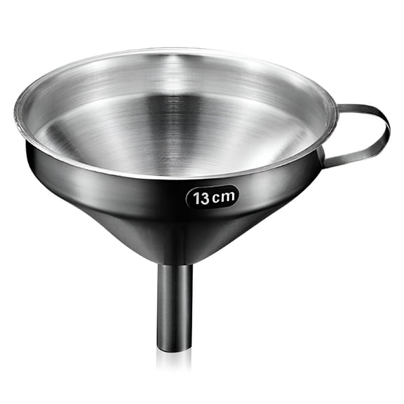 ACDANC 2026 New Kitchen Funnel for Filling Bottles,Kitchen Gadgets Cooking Oil Funnel,Tea Grease Juice Food Funnel,Stainless Steel Funnel