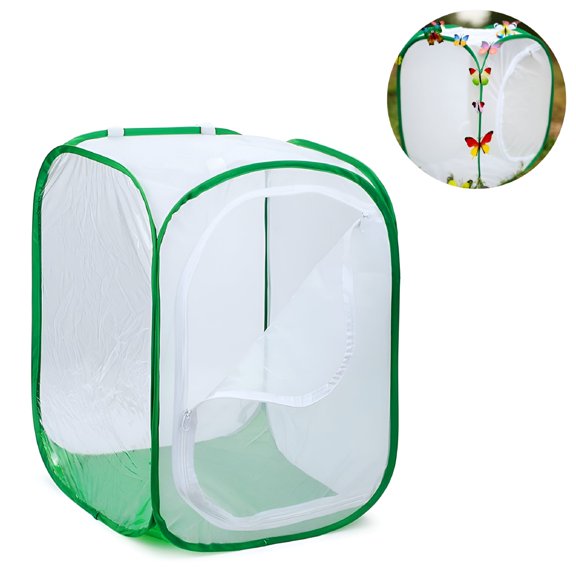 ACDANC 2026 New Large Monarch Butterfly Habitat, Giant Collapsible Insect Mesh Cage Terrarium Pop-Up