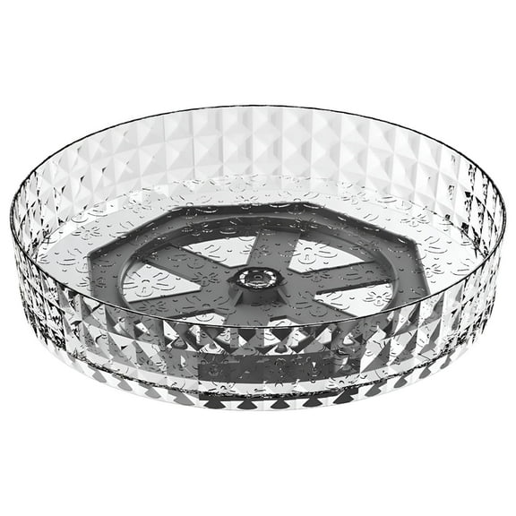ACDANC 2026 New Lazy Susan Turntable Plastic Spinner for Kitchen/Bathroom,360 Degree Rotating Seasoning Organizer,9-Inch Spinning Organizer for Pantry Cabinet,Kitchen,Countertop,Vanity Display Stand