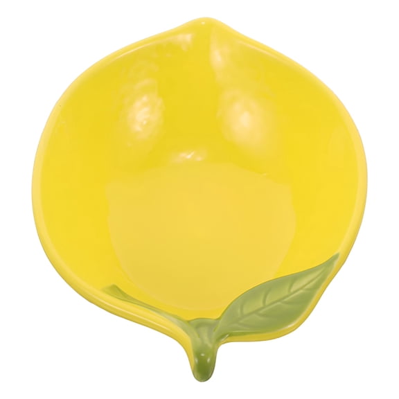 ACDANC 2026 New Lemon Shape Ceramic Bowl Lovely Salad Bowl Food Serving Bowl Kitchen Tableware Fruit Bowl for Dessert for Salad, Fruit, Snacks, Desserts, Kitchen, Tabletop
