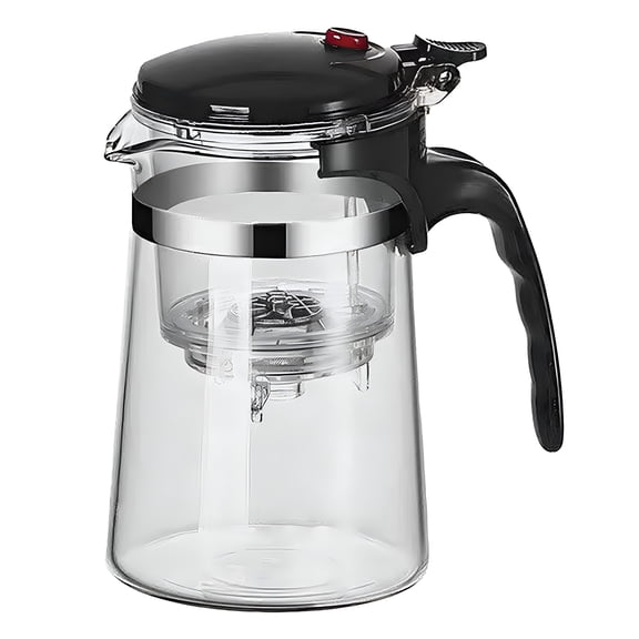 ACDANC 2026 New Magic Tea Pot with Infuser for Loose Tea,Glass Teapot with Infuser and Lid,Glass Tea Infuser Tranquil Tea Harmony Pot (750Ml)