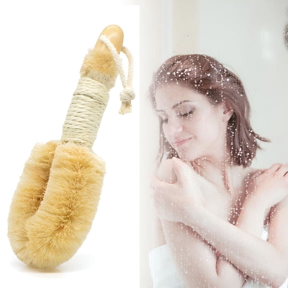 ACDANC 2026 New Massage Body Brush Household Natural Sisal Bath Brush Shower Brush Body Smoothing Spa Brush Cellulite Massager Brush Dry Skin Brush Massager Brush Body Massager Brush