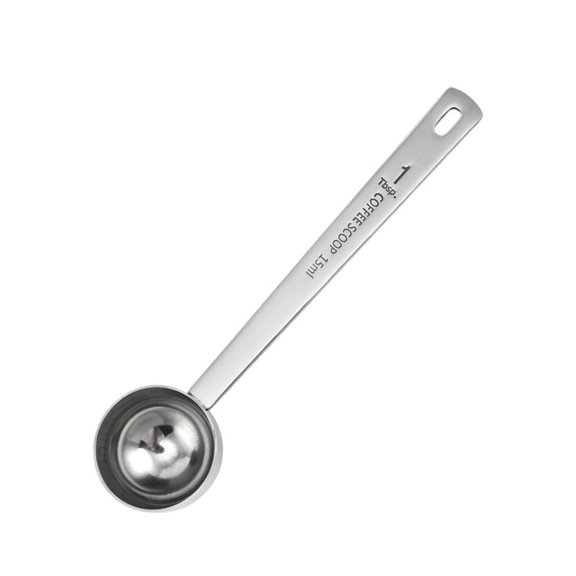 ACDANC 2026 New Measuring Cups Rounded Edges Measuring Cups and Spoons Set Baking Utensil Easy Hanging Coffee Scoop for Kitchen Baking Cooking Silver 15Ml