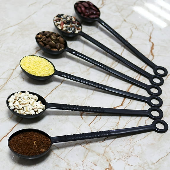 ACDANC 2026 New Measuring Spoons Set,10Pcs Plastic Flour Coffee Milk Tea Measuring Spoon Kitchen Baking Scale Tools,Fits in Spice Jars for Baking,Cooking,Coffee,Tea,Kitchen,Meal Prep,Spice